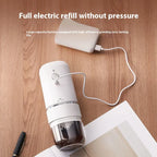 Wireless charging portable automatic coffee bean grinder with adjustable coarseness and fineness small electric grinder - Eady